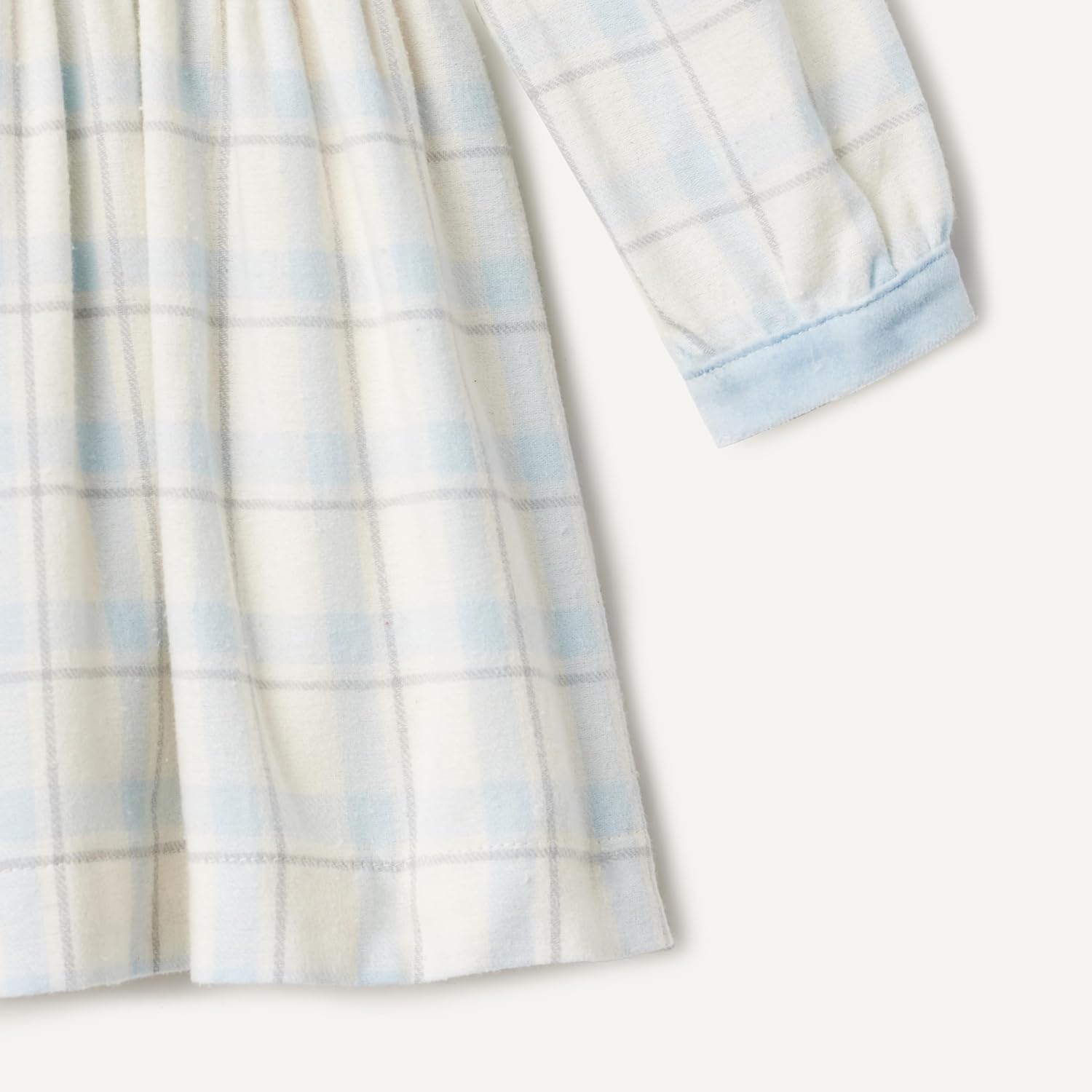 Detalle de Amazon Essentials x Sofia Grainge Toddler & Baby Girls' Long Sleeve Flannel Dress