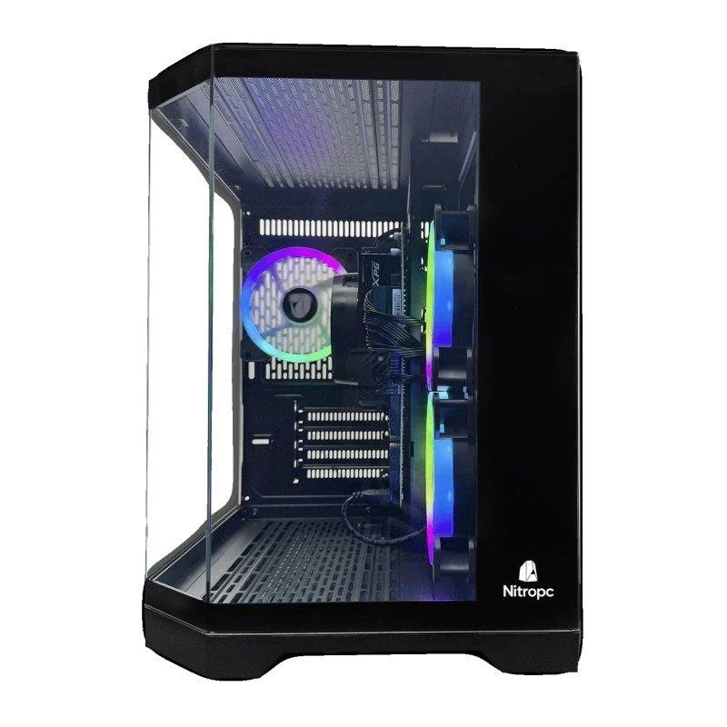 Detalle de Nitropc Pack Bronze AMD Ryzen 5 5655G 16GB 1TB M.2 Monitor 24"