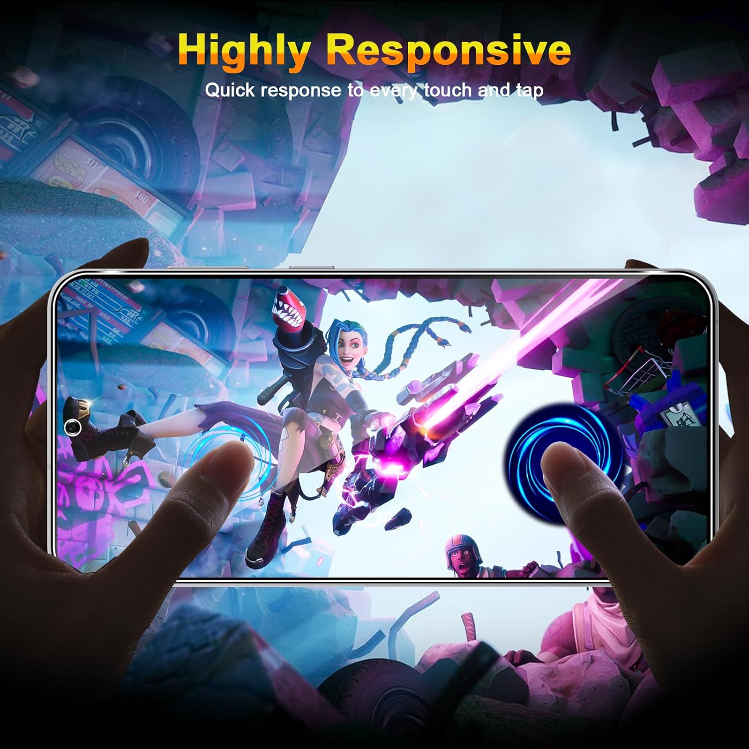 Thumbnail 2 de QULLOO Schutzfolie für Samsung Galaxy S25 FE – 3er Set Displayschutzfolie + Kameraschutz, 9H gehärtetes Glas