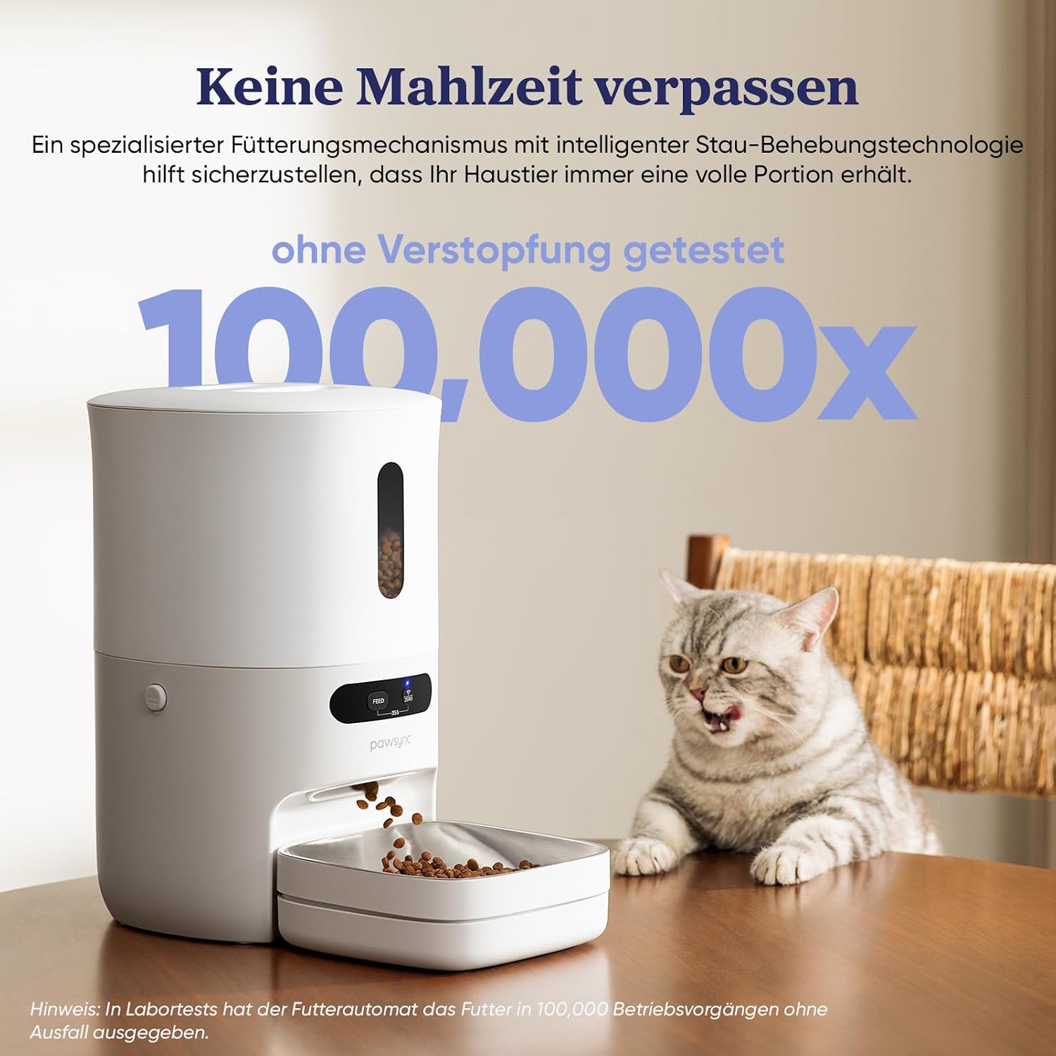Detalle 2 de Pawsync Smart Futterautomat 3,6 Liter App