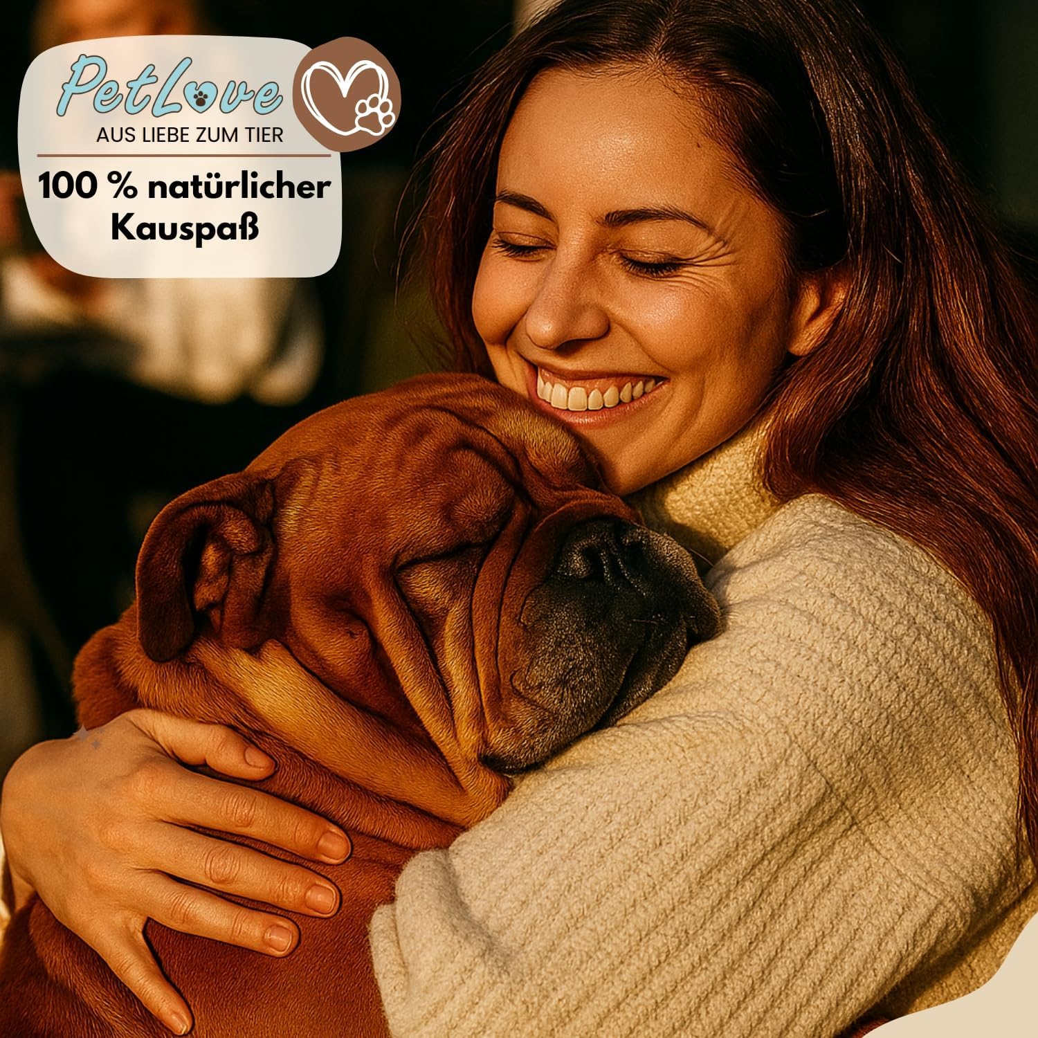 Thumbnail 6 de PetLove Olivenholz für Hunde mit Lachsöl – Kauholz als Hundespielzeug, imprägniert, 2er Pack (Größe M)