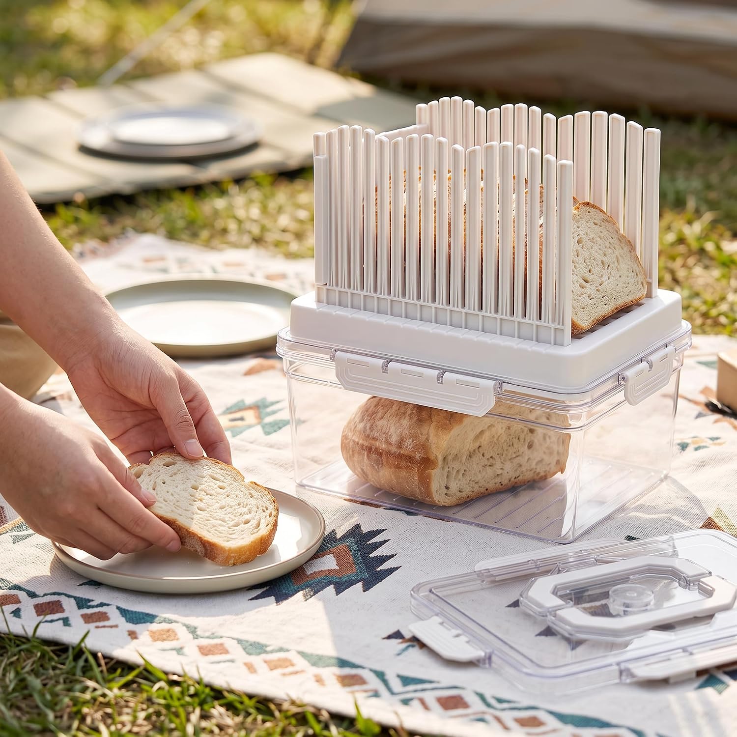 Thumbnail 4 de VECELO Bread Box, PET