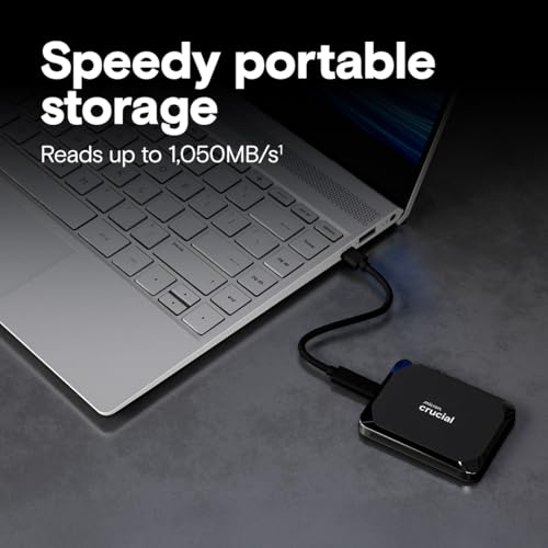 Thumbnail 1 de Crucial X9 2TB Portable External SSD (CT2000X9SSD902)