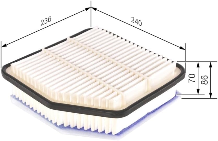 Thumbnail 6 de Bosch S0176 Filtre à Air Automobile – filtration efficace et résistance à l’humidité