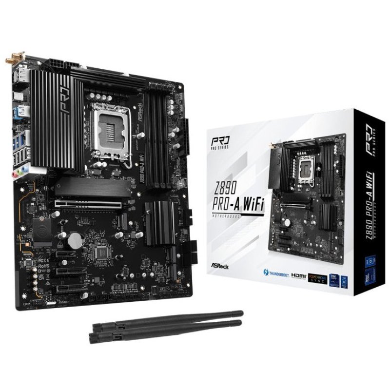 Imagen de ASRock Z890 PRO-A WIFI: placa base fiable con diseño de fases 16+1+1+1+1 y Dr.MOS en OfertitasTOP