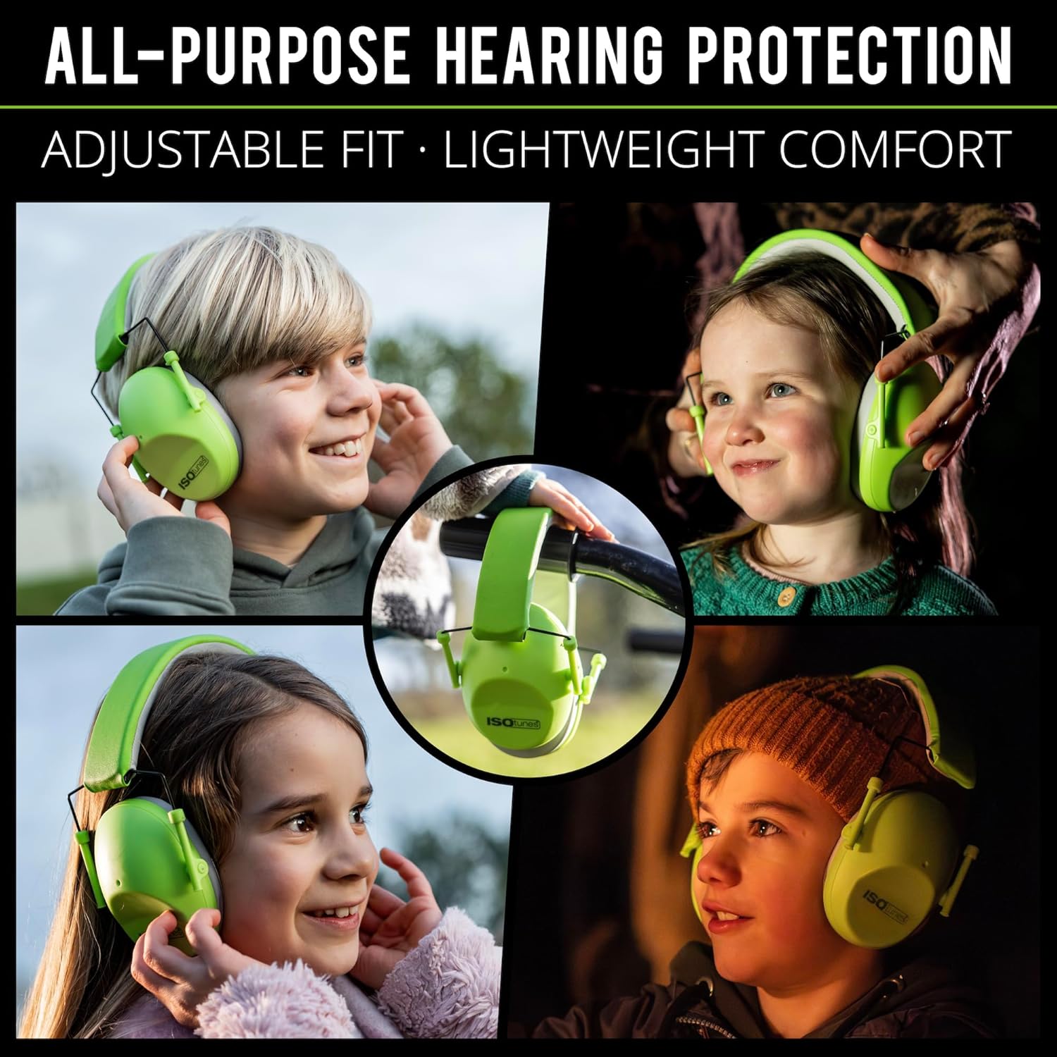 Thumbnail 4 de ISOtunes Junior Ear Defenders for Kids: Comfortable Noise-Cancelling Headphones with Flexible Fit