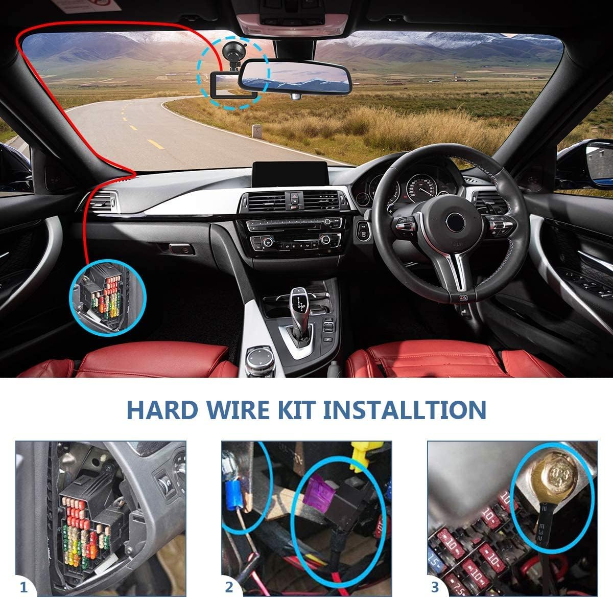 Thumbnail 6 de Upgraded Dash Cam Hardwire Kit 13ft cable