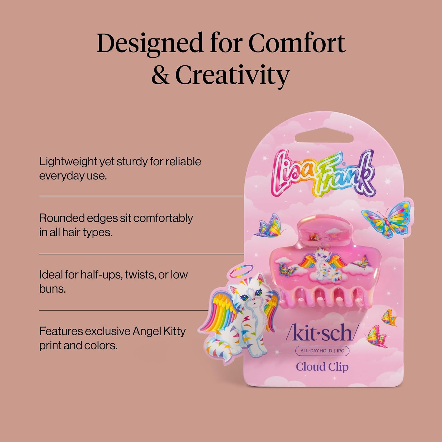 Thumbnail 4 de Lisa Frank x Kitsch Cloud Hair Clip đâ