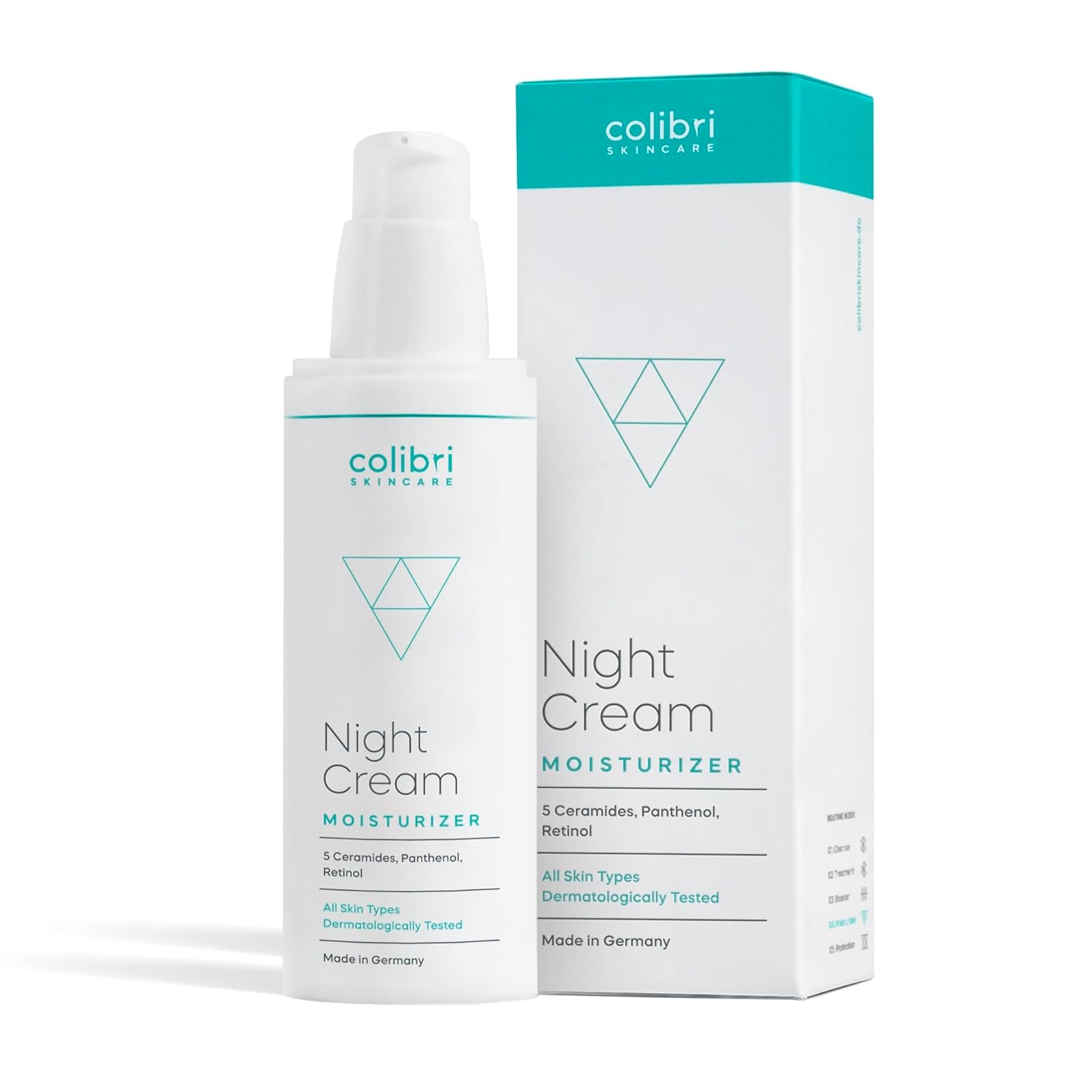Detalle de colibri skincare Night Cream 80ml mit Retinol