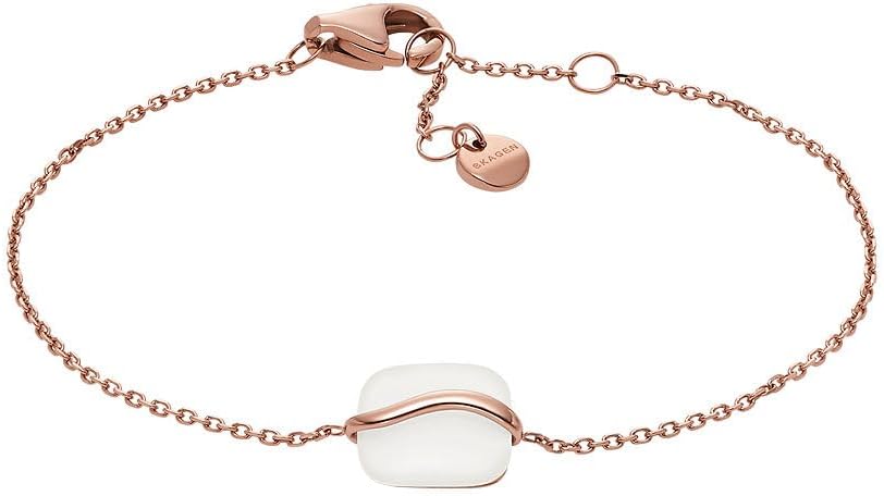 Thumbnail 4 de Skagen Damenarmband aus Edelstahl – goldfarben, poliert, mit Karabinerverschluss