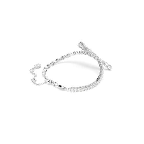 Thumbnail 3 de Swarovski Pulsera Matrix blanca, baño de rodio 💍