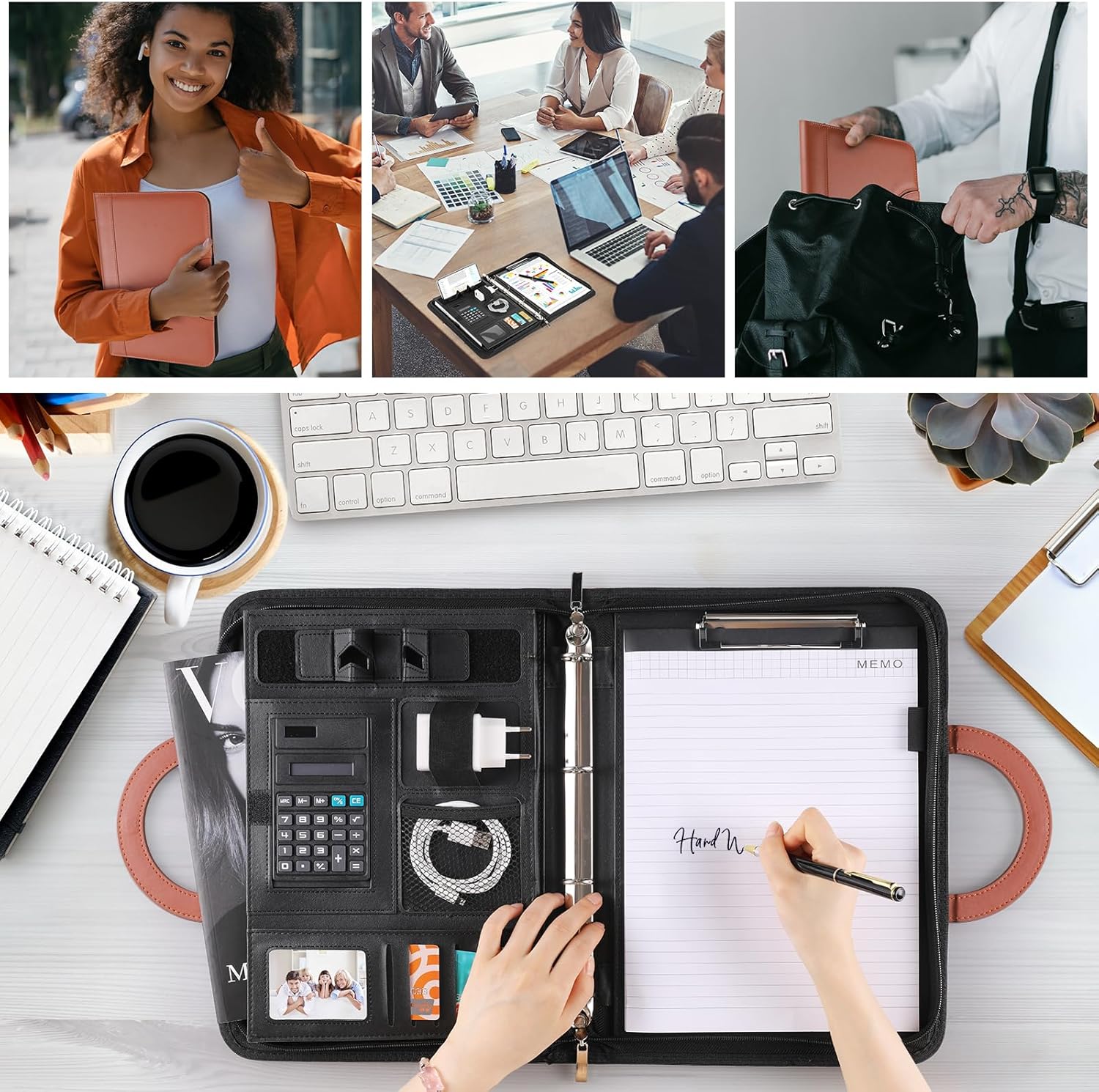 Thumbnail 6 de TLGREEN Schreibmappe A4 34×25×4,4 cm 📁