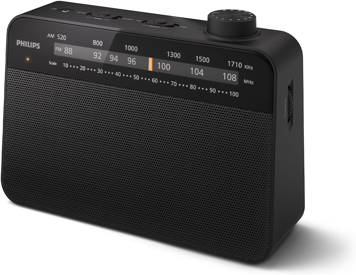Detalle de Philips TAR2509 : Radio portable FM/MW, écoute nomade et simple d’utilisation