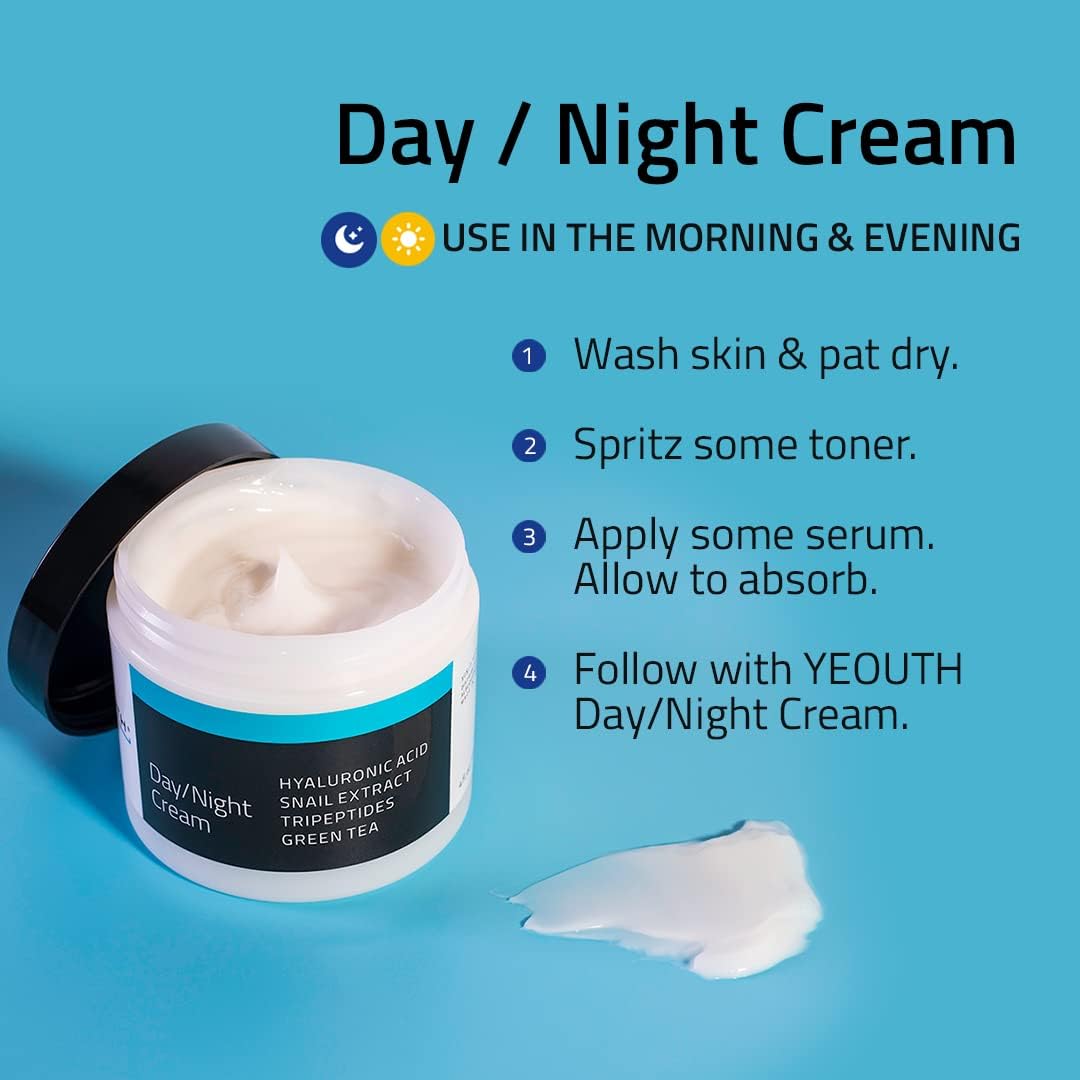 Detalle 2 de YEOUTH Crema viso giorno notte 120 ml