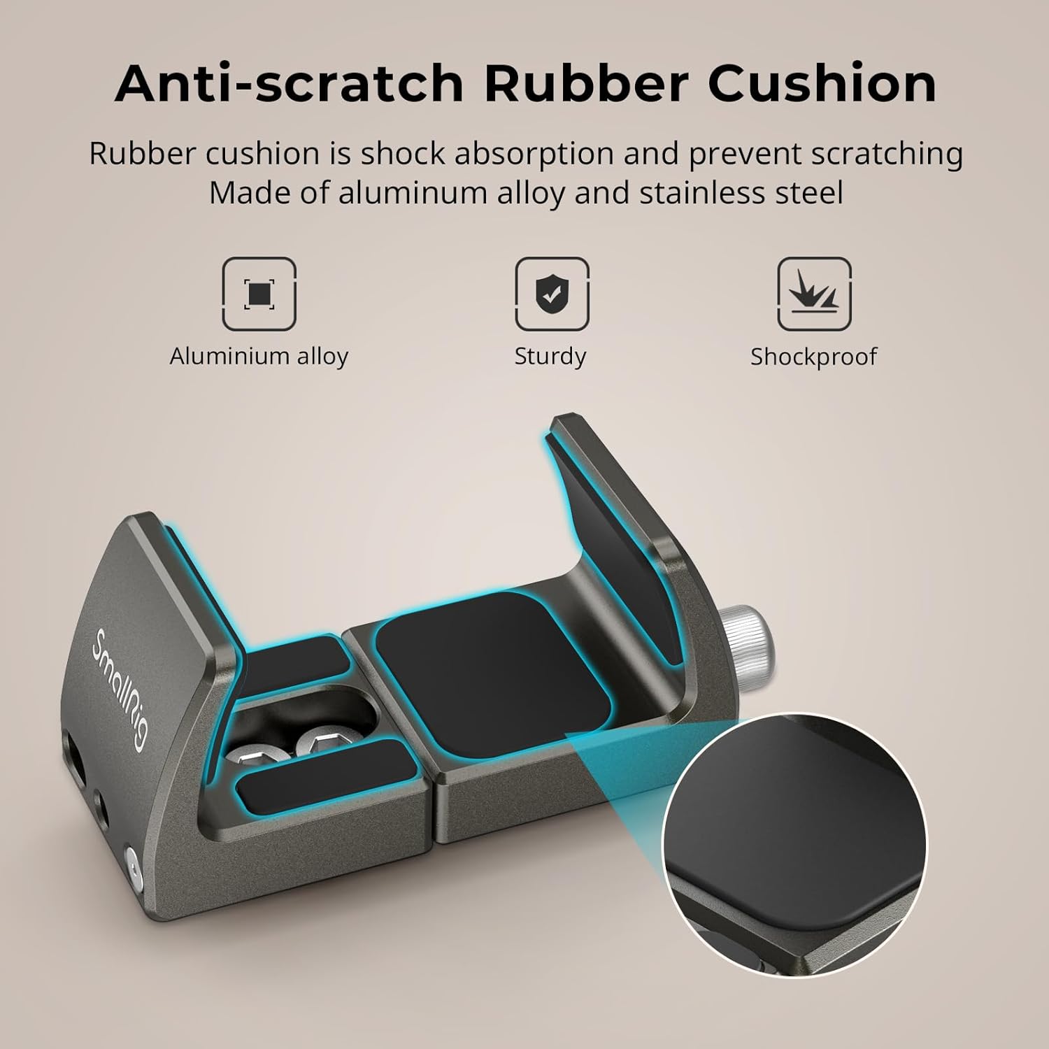 Thumbnail 3 de SMALLRIG 2790 Support aluminium pour powerbank (pince pour batteries externes 53 à 81 mm)