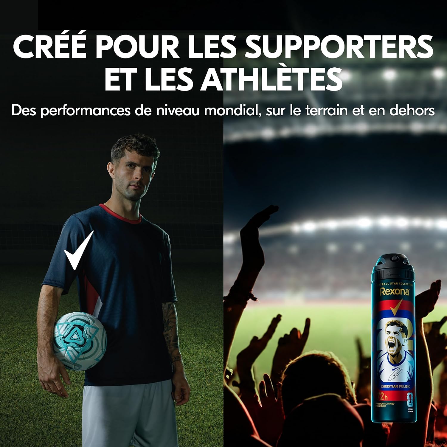 Thumbnail 3 de Rexona Coffret FIFA World Cup 2026 Superstar Collection – 6 déodorants spray homme 150 ml