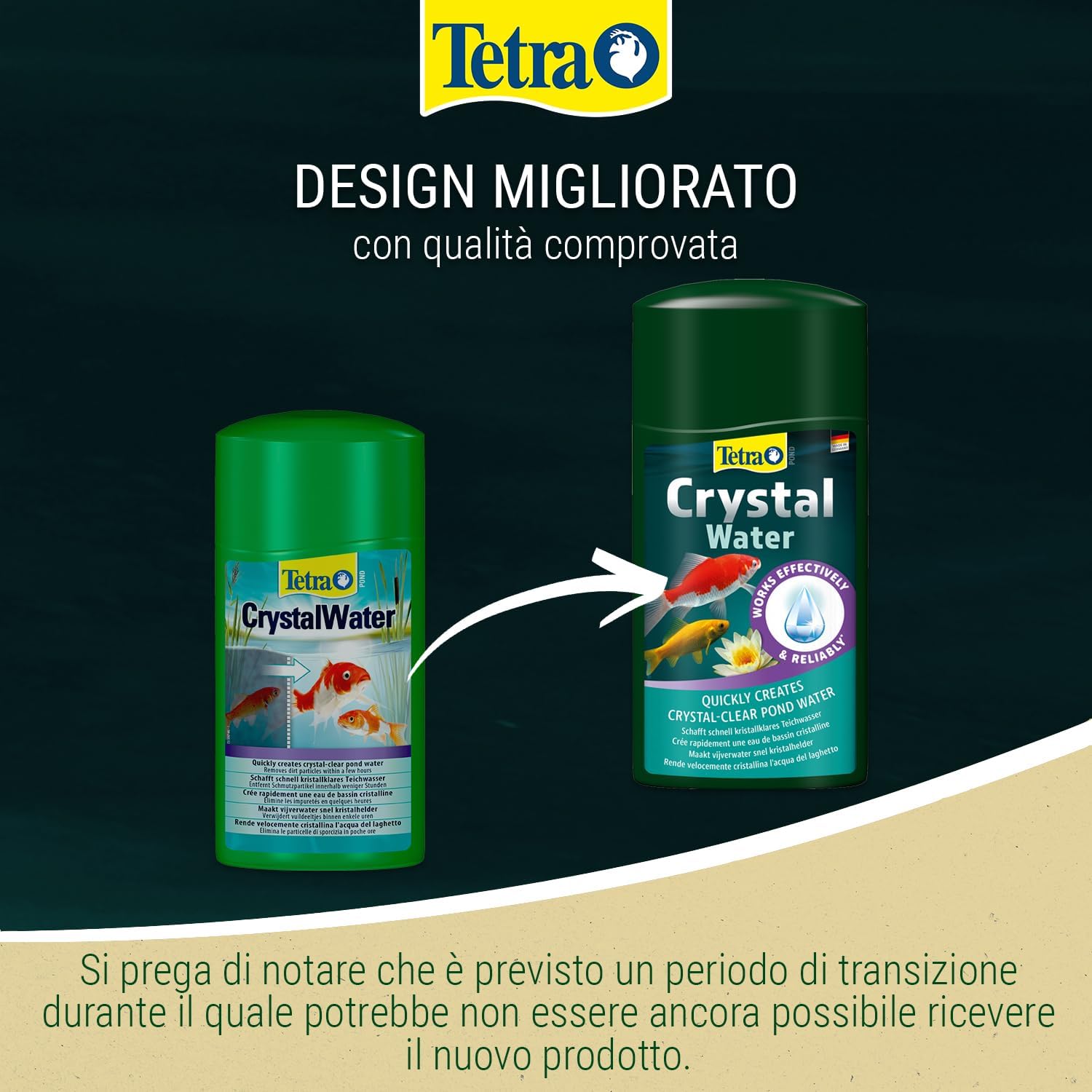Thumbnail 2 de Tetra Pond CrystalWater 500 ml – Acqua più limpida per il laghetto, senza alghe