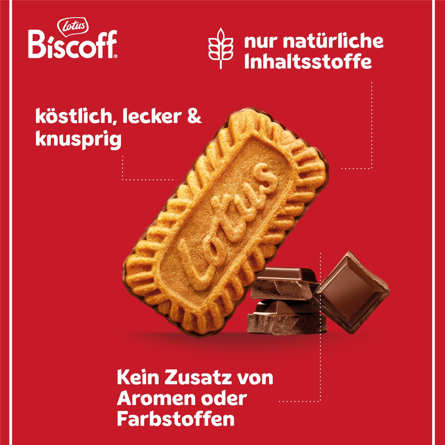 Detalle 2 de Lotus Biscoff Karamellisierter Keks mit Schokoladenüberzug – 200 einzeln verpackte Kekse (1,47 kg)