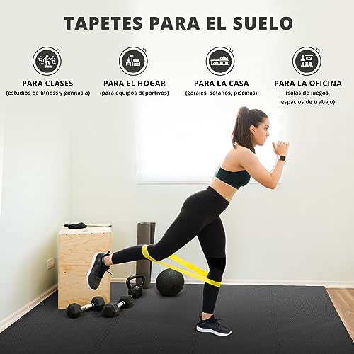 Thumbnail 6 de Esterilla Fitness Puzzle Goma para Gimnasio 🏋