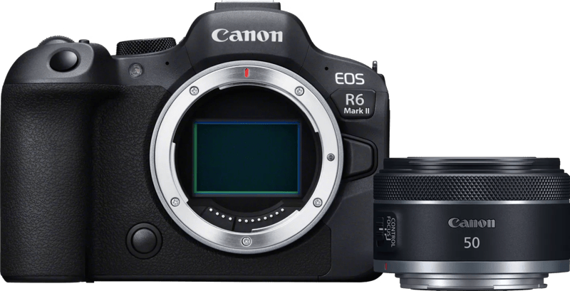 Detalle de Canon EOS R6 Mark II 24,2 MP + RF 50mm f/1,8 STM