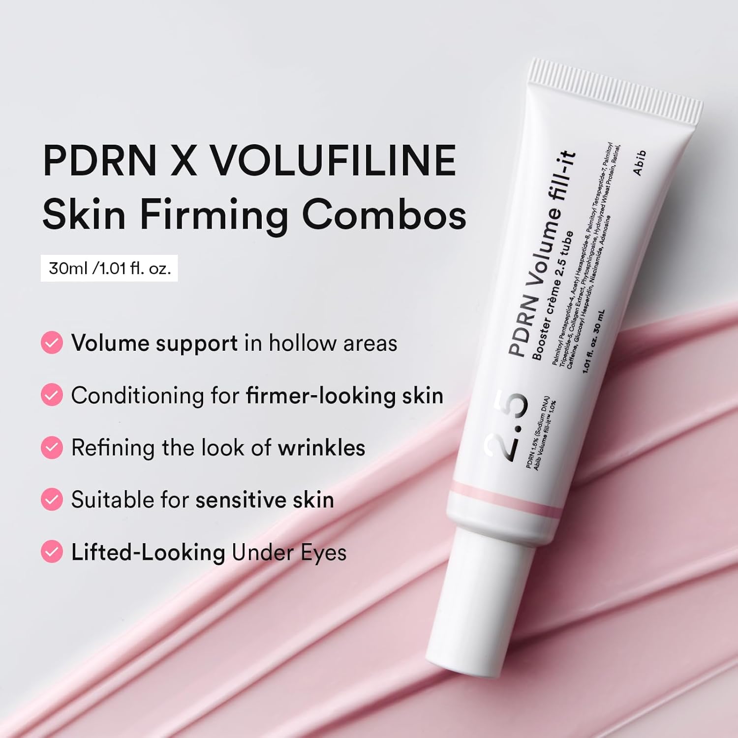 Thumbnail 2 de Abib PDRN Volume fill-it Booster Cream 2.5 tube (1.01 fl oz) for facial volume plumping