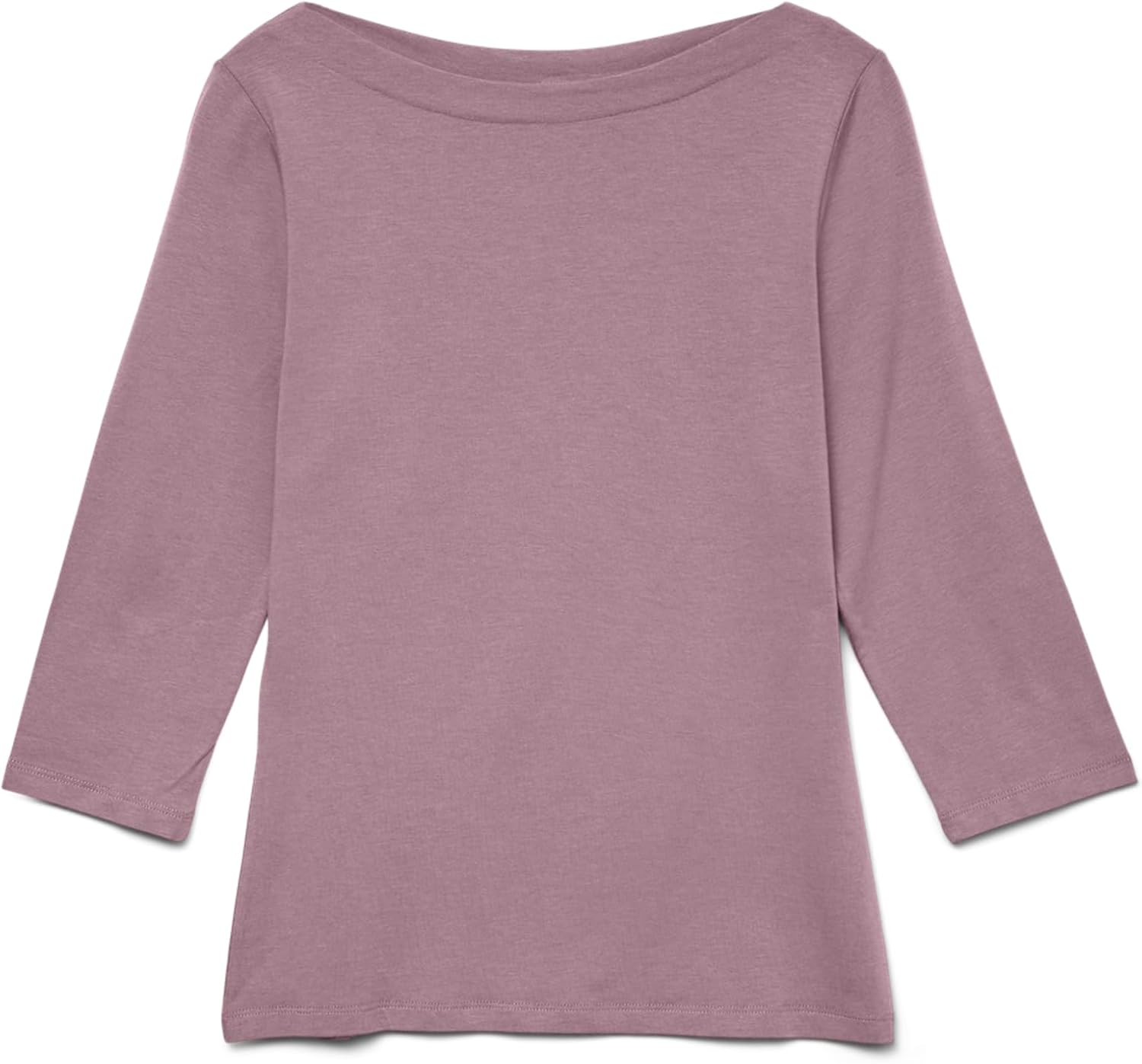 Thumbnail 3 de VERO MODA Top à Manches 3/4 col Bateau Extensible — Coupe régulière