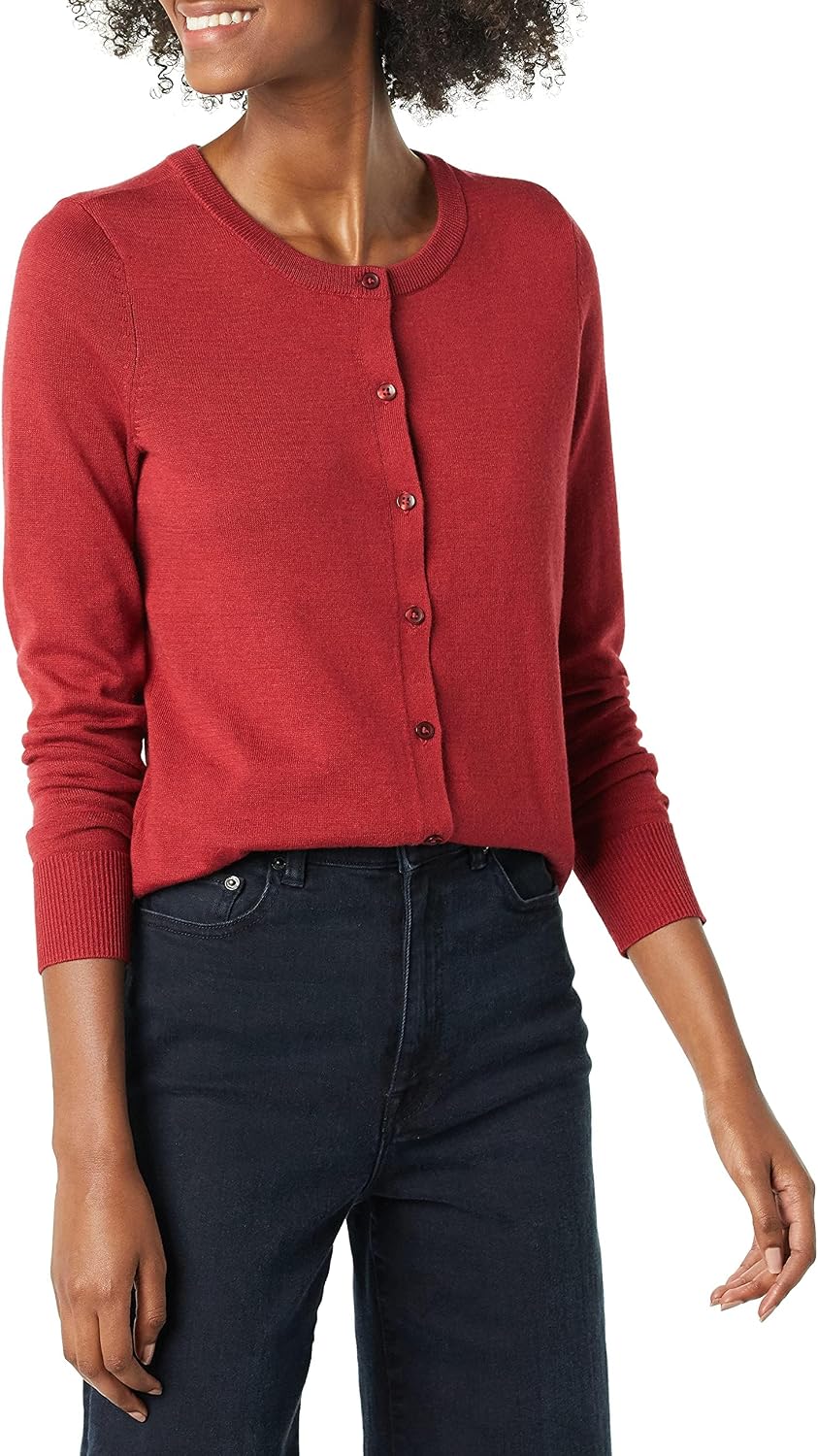 Detalle de Amazon Essentials Leichte Strickjacke