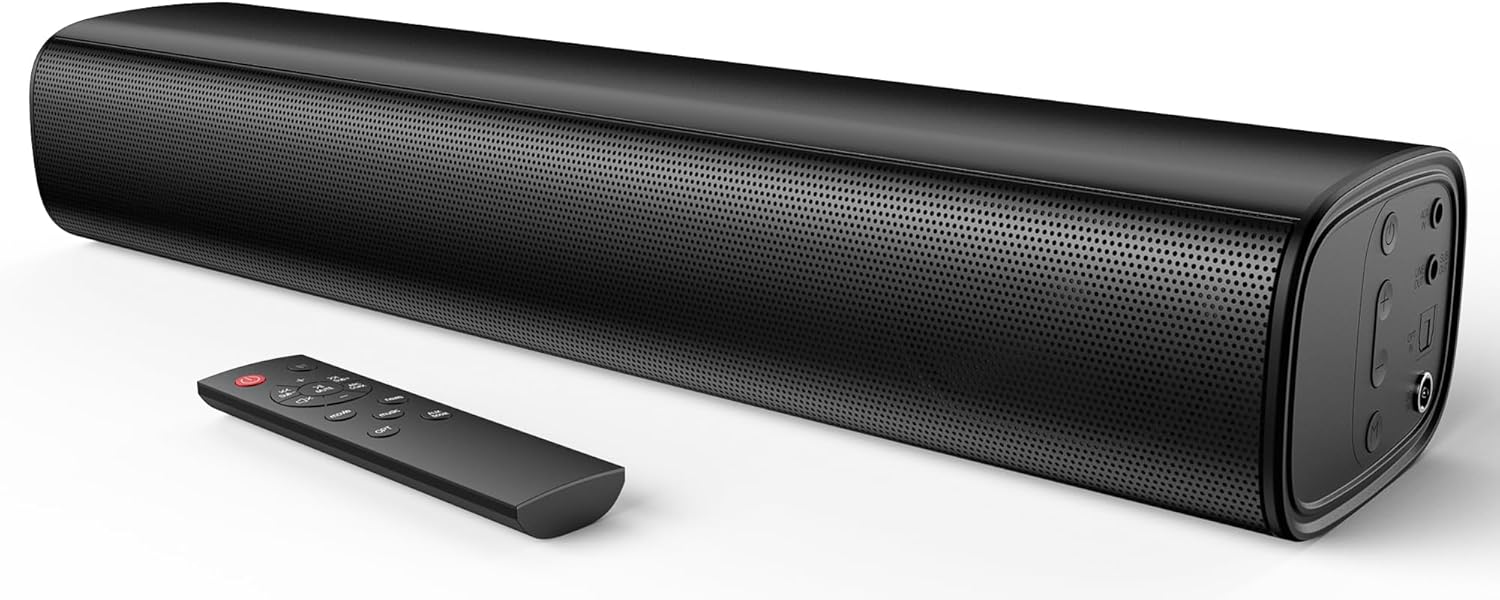 Thumbnail 6 de Saiyin Soundbar 90W – Kompakte 2.1-Soundbar mit Subwoofer für TV, PC und Projektor