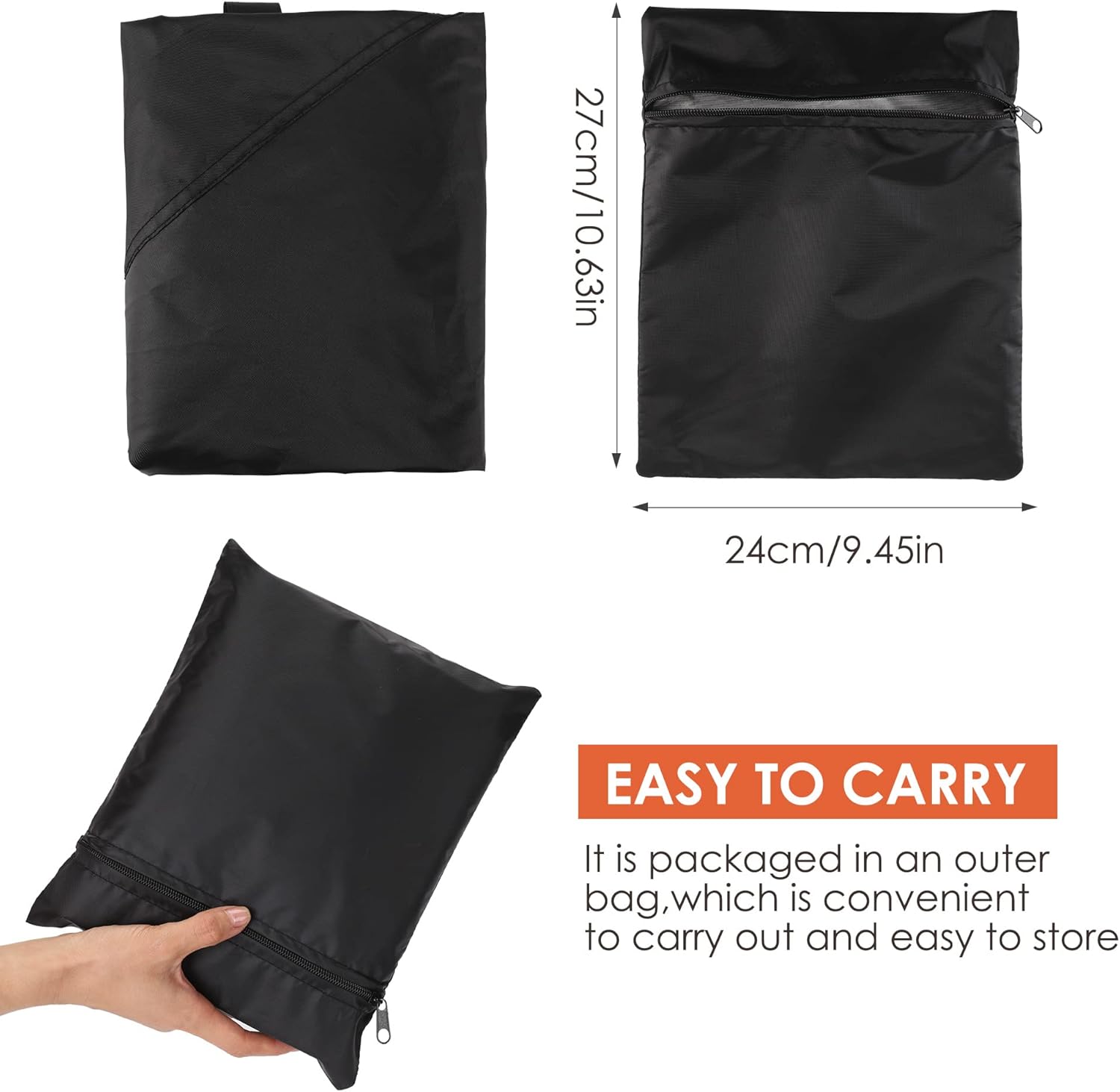 Thumbnail 5 de BBQ Cover Heavy Duty Large 145x61x117cm