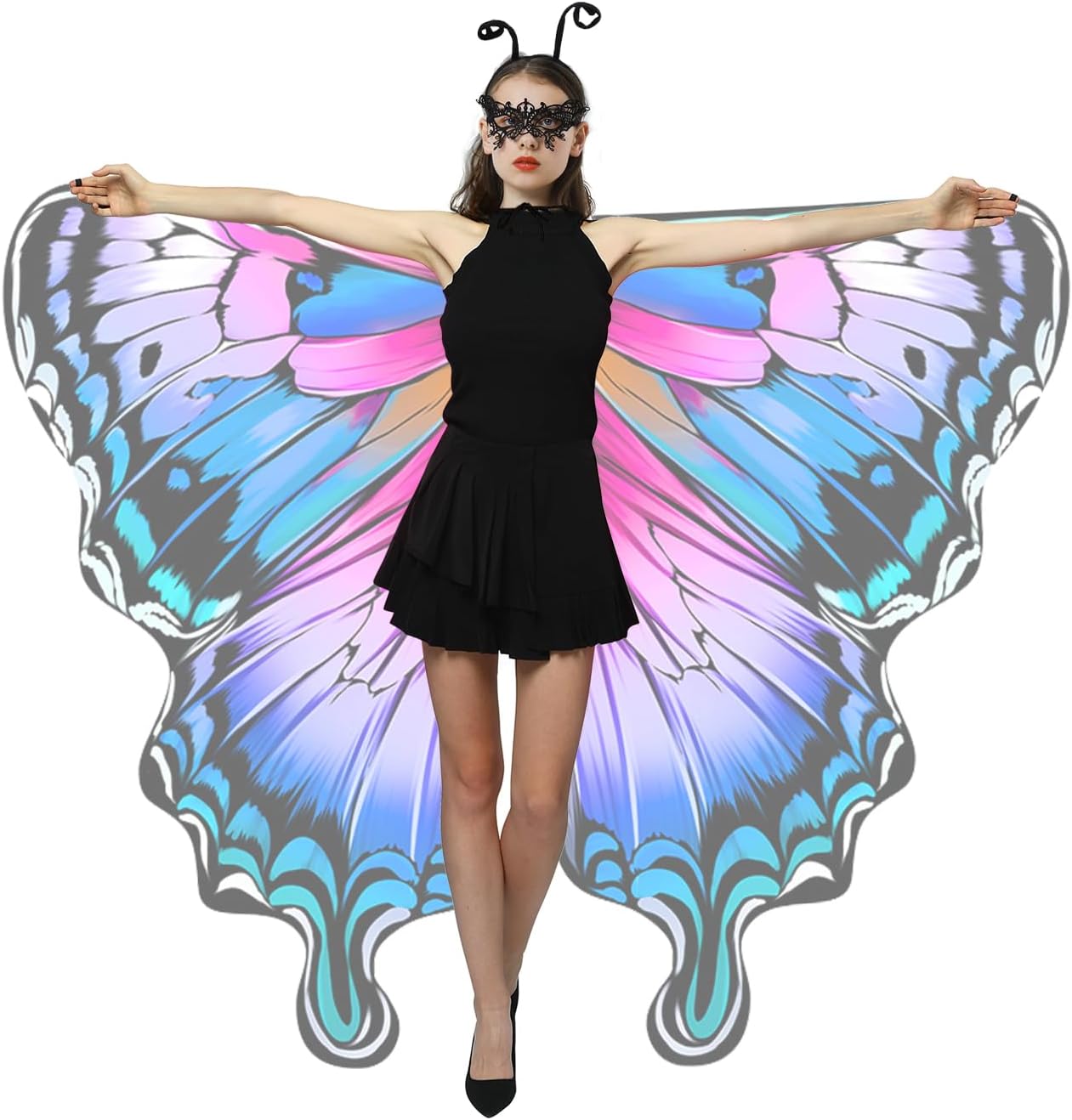 Thumbnail 5 de Jeackcelle Schmetterling Kostüm 3-teilig 🎭