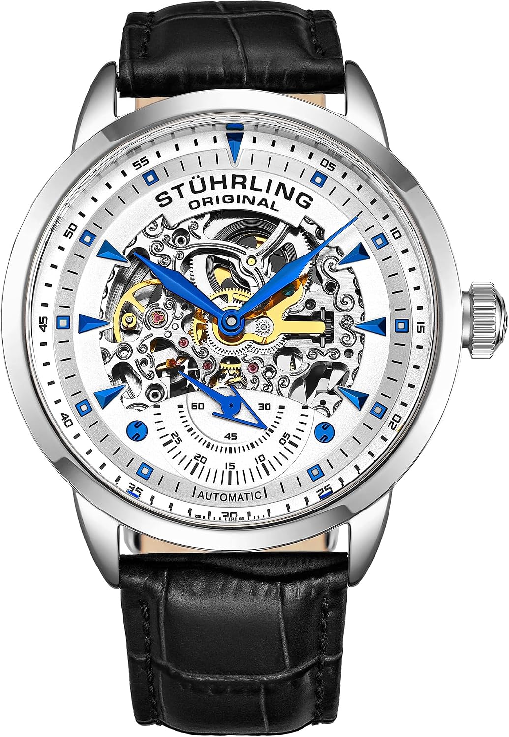 Detalle 2 de Stuhrling Original Skeleton Automatic Dress Watch