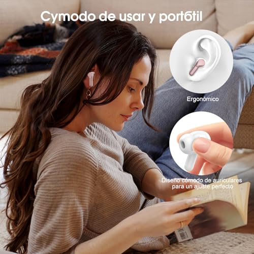 Thumbnail 5 de Auriculares Inalámbricos Bluetooth 5.4 IP7 Oro Rosa