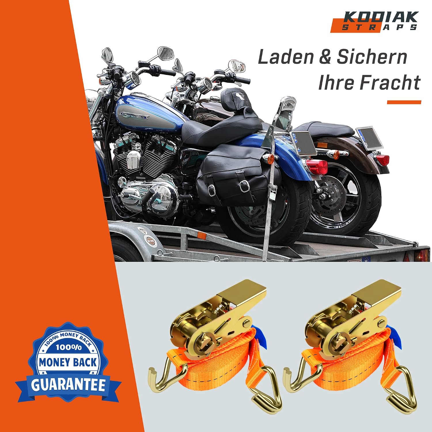 Detalle 1 de KODIAK STRAPS RS2502 Spanngurt 4m đ