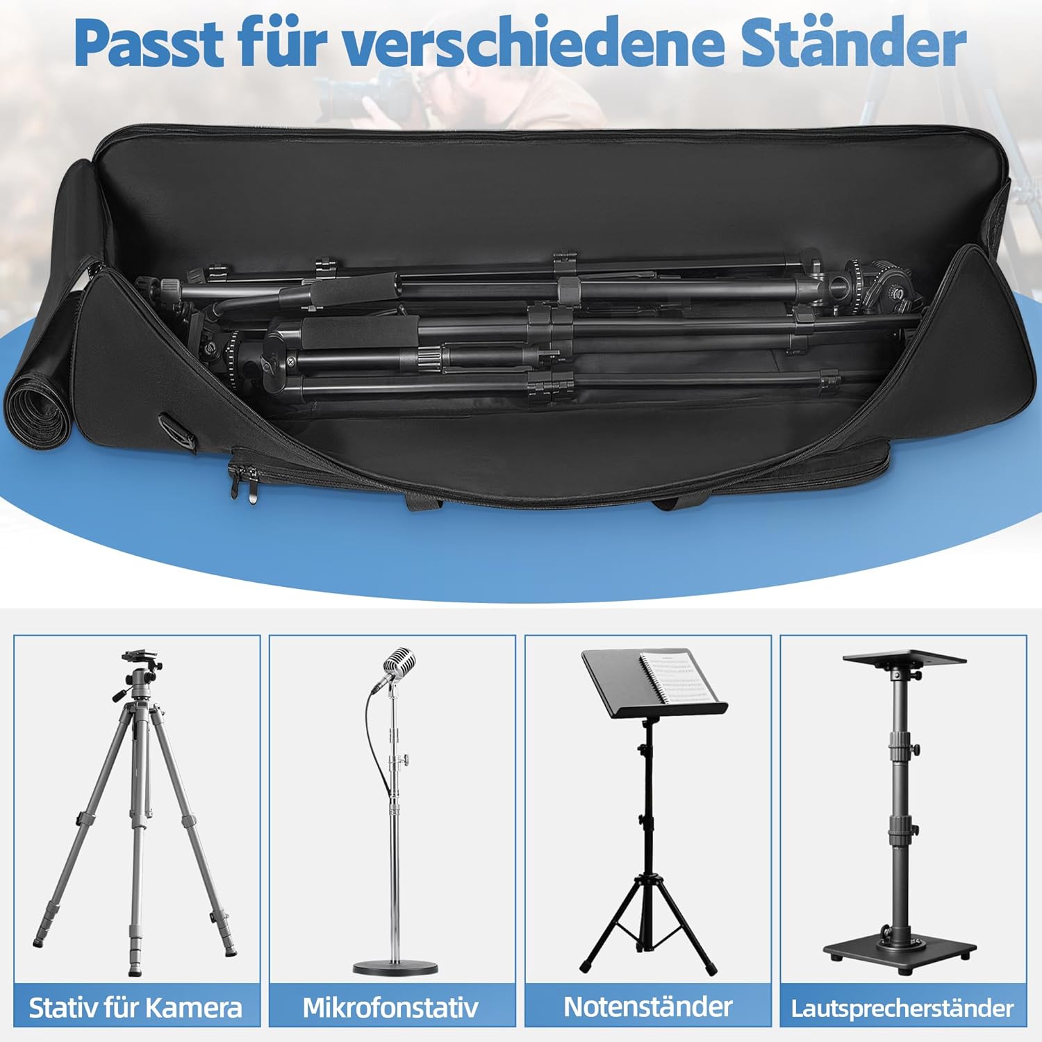 Thumbnail 2 de OUUTMEE 102 cm Tragetasche für Stative