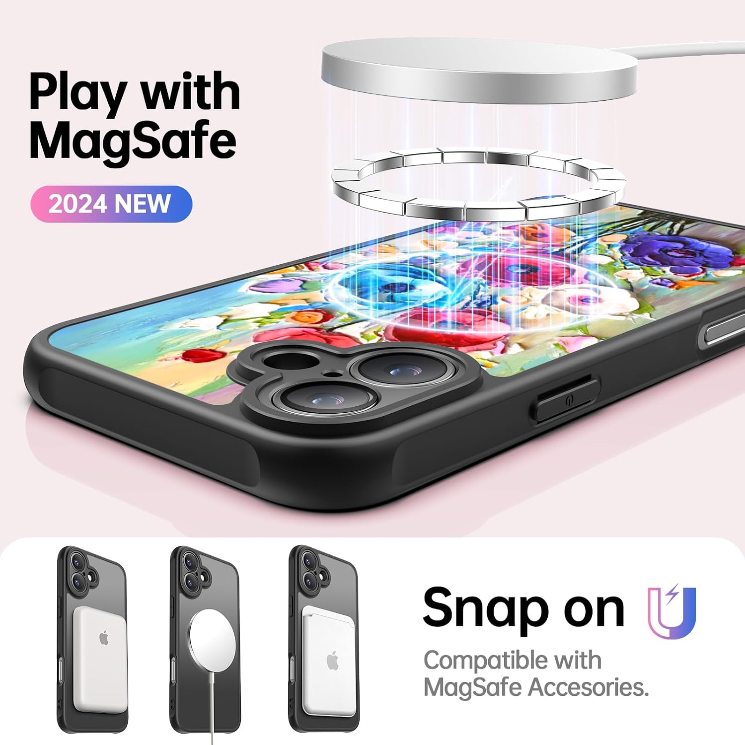 Detalle de FUNMIKO Phone Case for iPhone 16 Plus