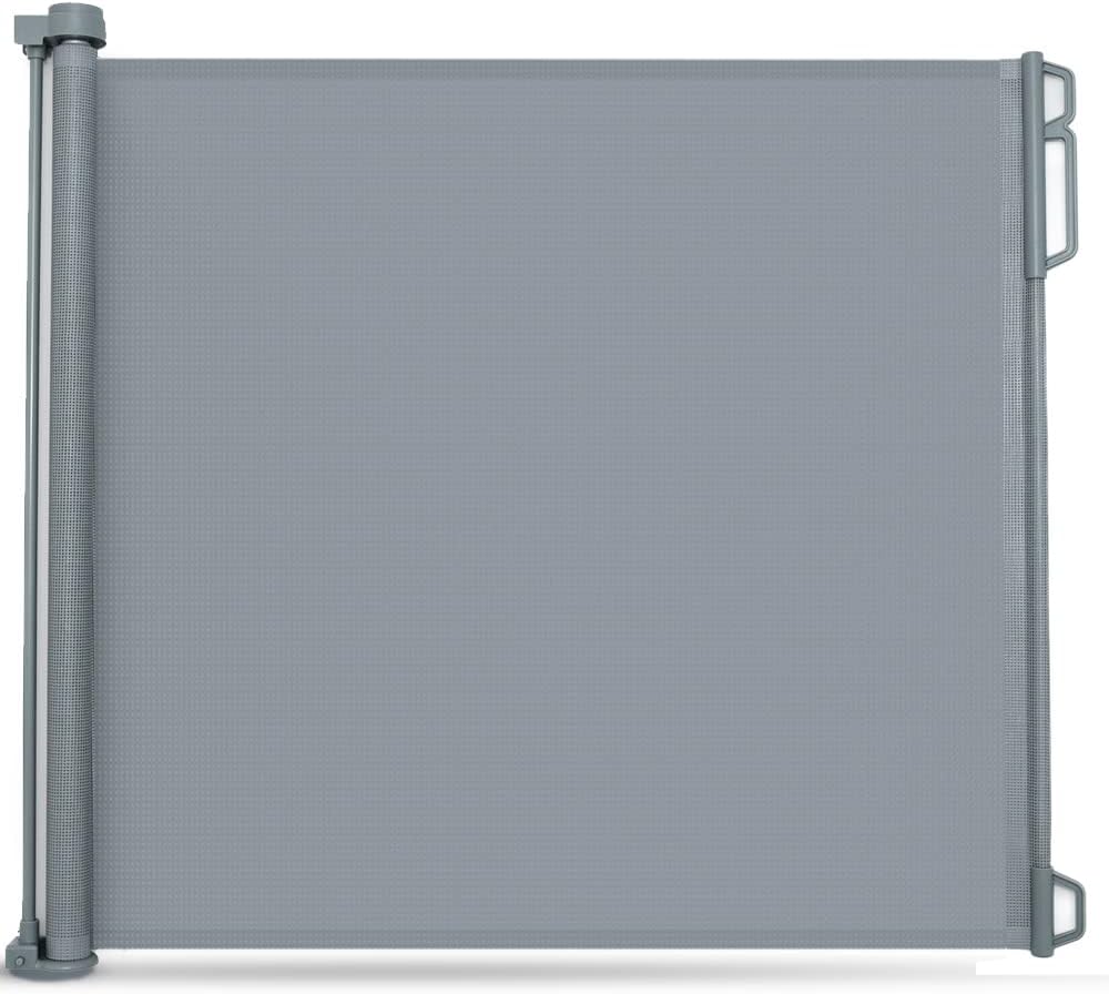 Detalle 2 de Callowesse Air Retractable Stair and Door Safety Gate: 0–140cm, One-Handed, Indoor White
