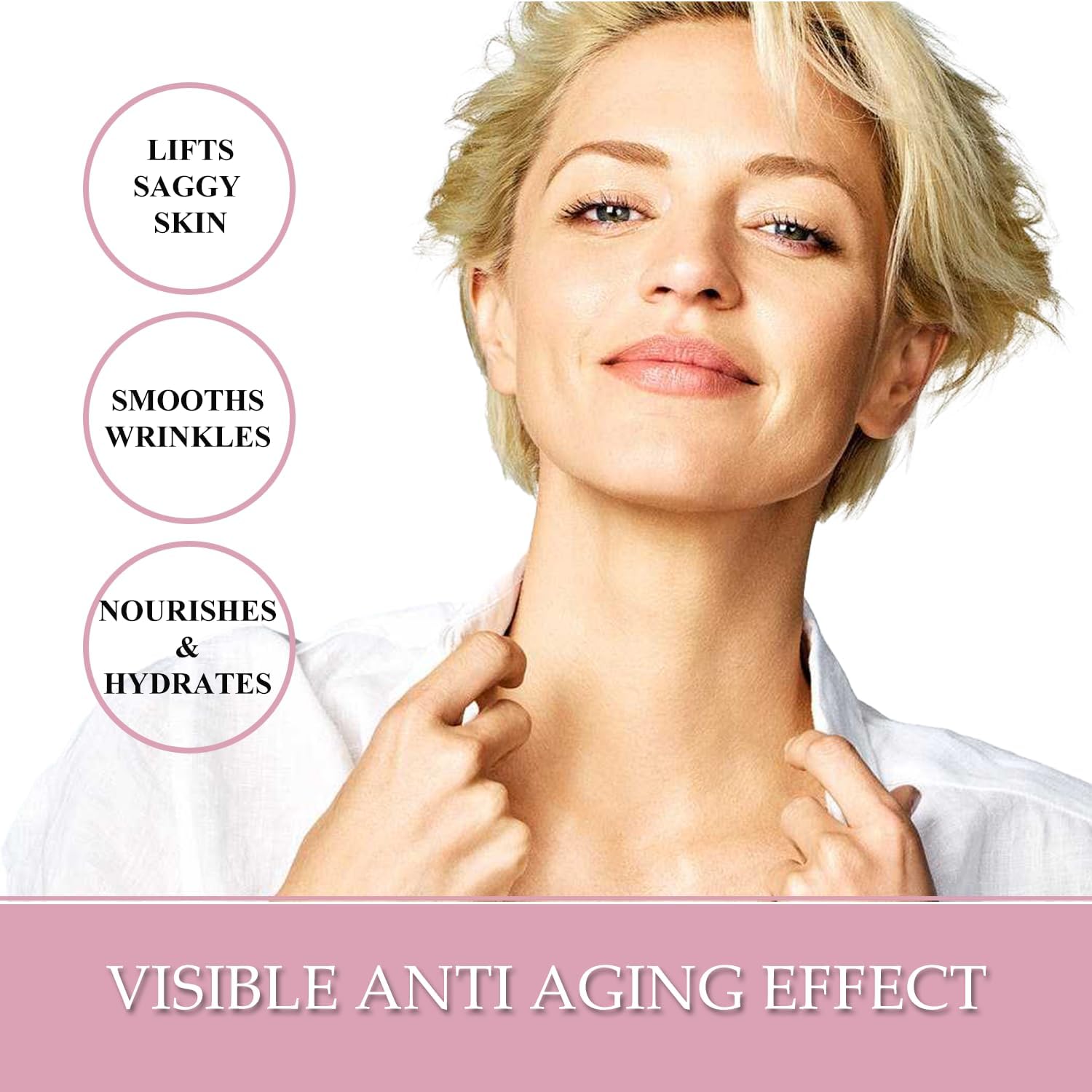 Thumbnail 6 de Crème raffermissante pour le cou et le décolleté au panthénol et au rétinol – soin anti-âge 50 ml