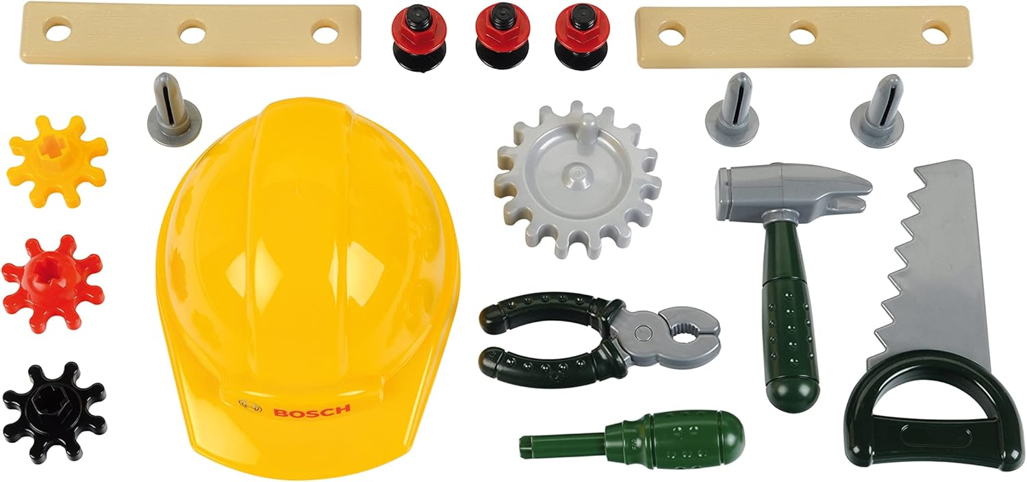 Detalle 2 de Theo Klein 8604 Bosch Etabli Junior avec casque ⚙