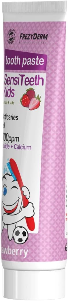 Detalle 1 de Frezyderm Oral Hygiene Sensiteeth Kids Toothpaste 1000 ppm – Dentifrice enfant sans gluten ni parabènes