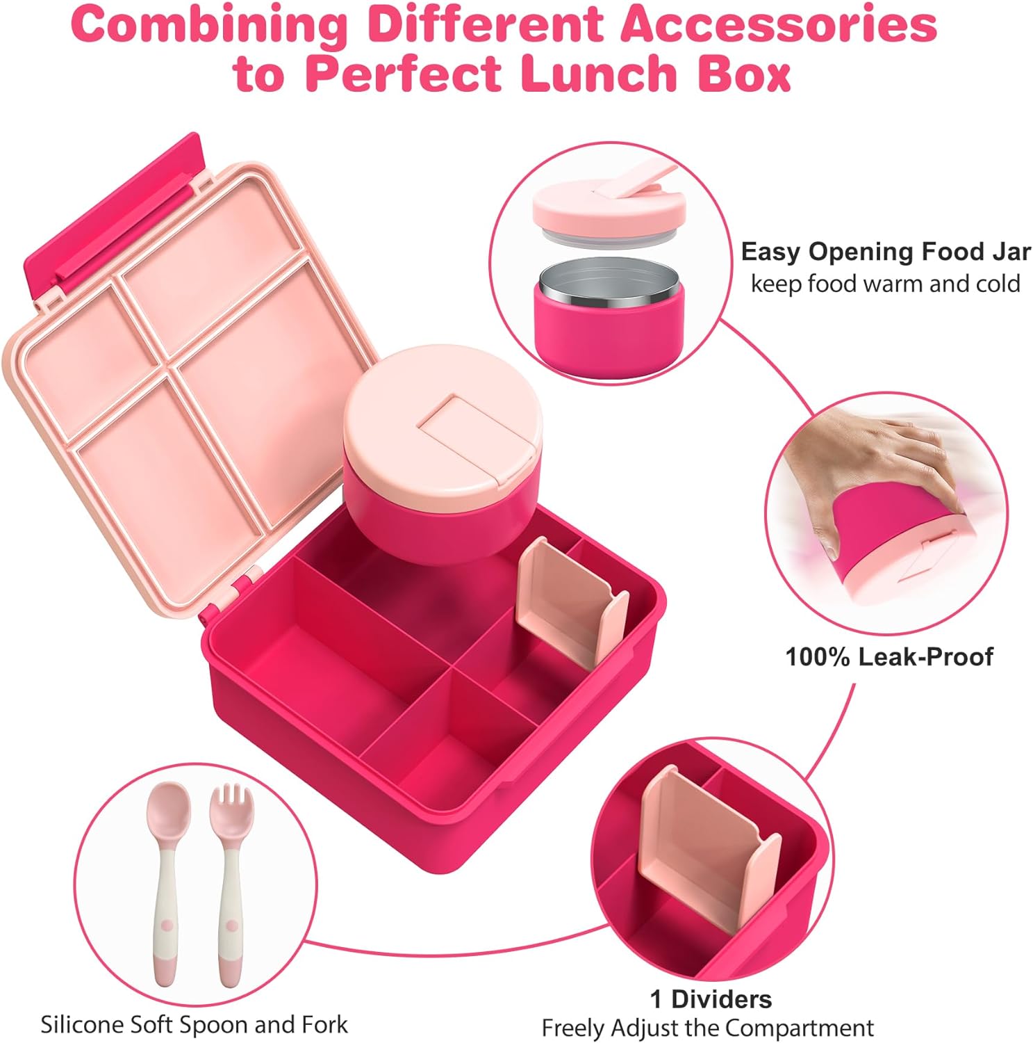 Thumbnail 1 de Pawtong Bento Lunch Box 8oz Soup Thermo 🍱