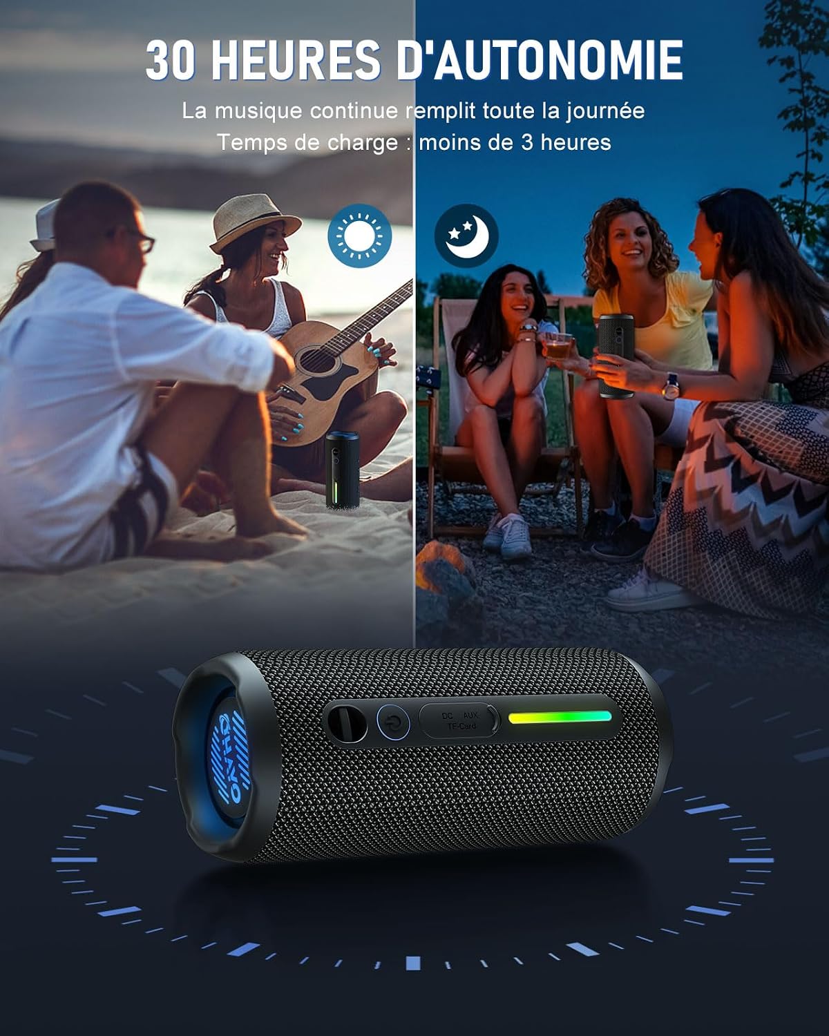 Thumbnail 4 de OHAYO Enceinte Bluetooth 24W