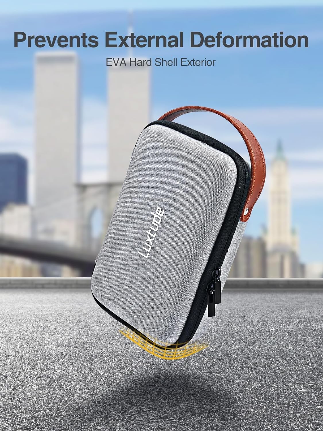 Detalle 2 de Luxtude EVA Large Travel Electronics Case