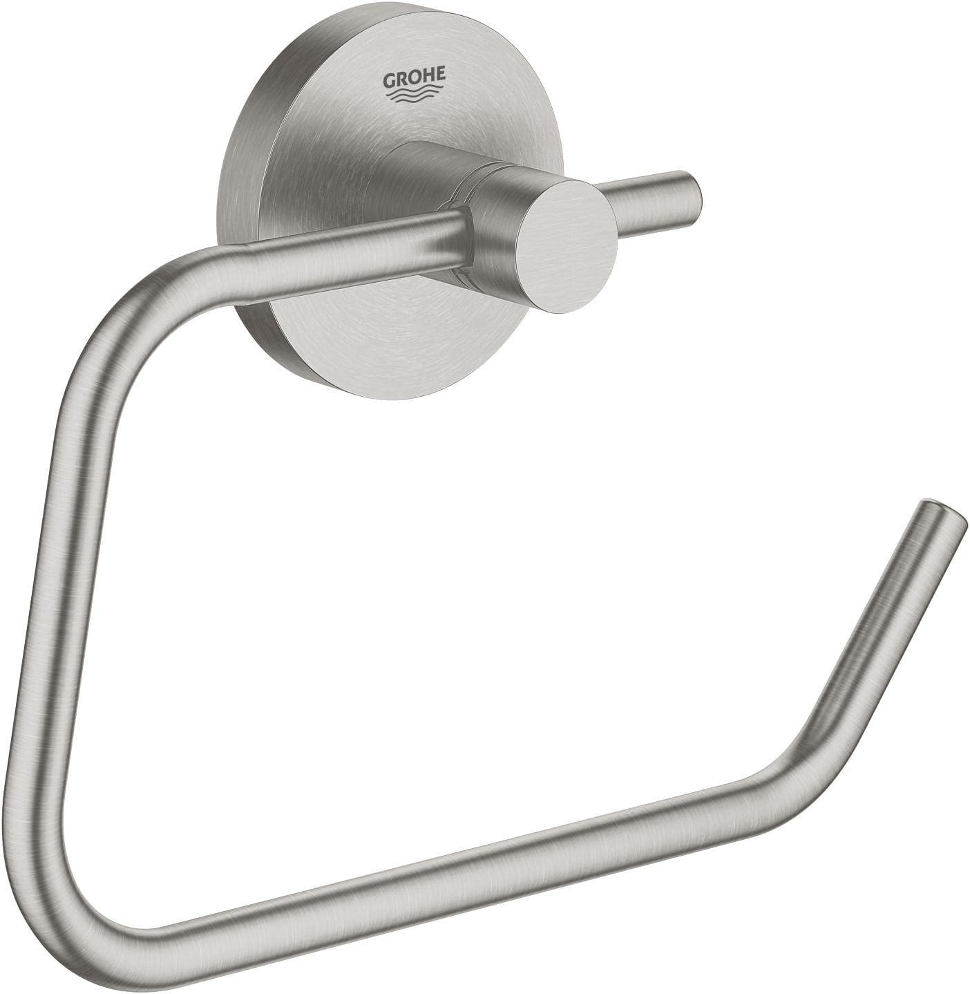 Thumbnail 3 de GROHE QuickFix Start – Dérouleur de Papier Toilette mural noir mat, 44 x 119 mm