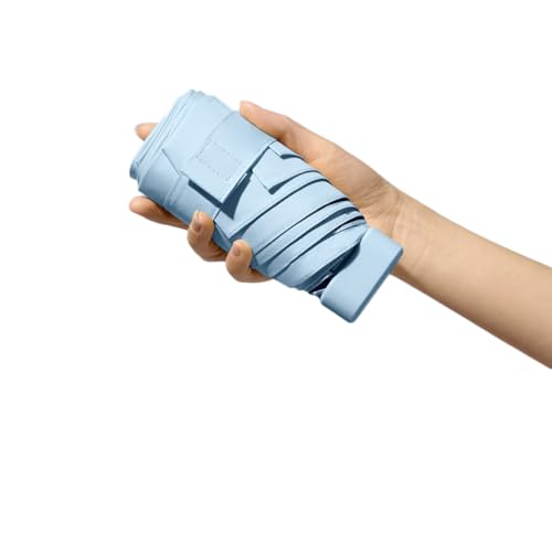 Detalle de Maibar Sun Umbrella Mini Portable Lightweight Compact Umbrella (Blue) by Maibar