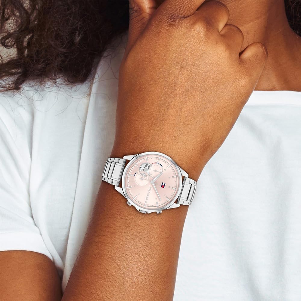 Thumbnail 3 de Tommy Hilfiger Multi Zifferblatt Quarz Uhr für Damen mit Edelstahlarmband