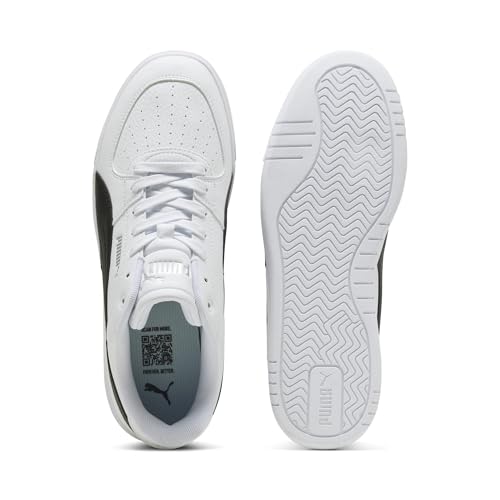 Detalle de PUMA Sneakers Caven III Unisex 44.5 – White Black Silver Metallic