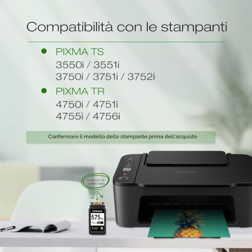 Detalle 2 de VOTRAINK PG575XL cartucce per stampante nere e tricolori 576XL