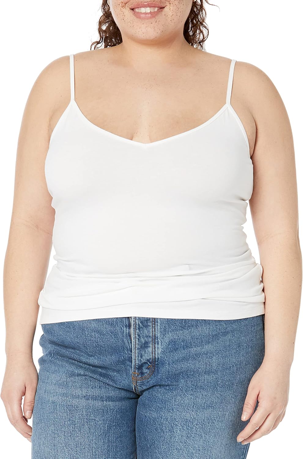 Thumbnail 5 de Amazon Essentials Women’s Knitted V-Neck Layering Cami (Plus Size Available), Pack of 4