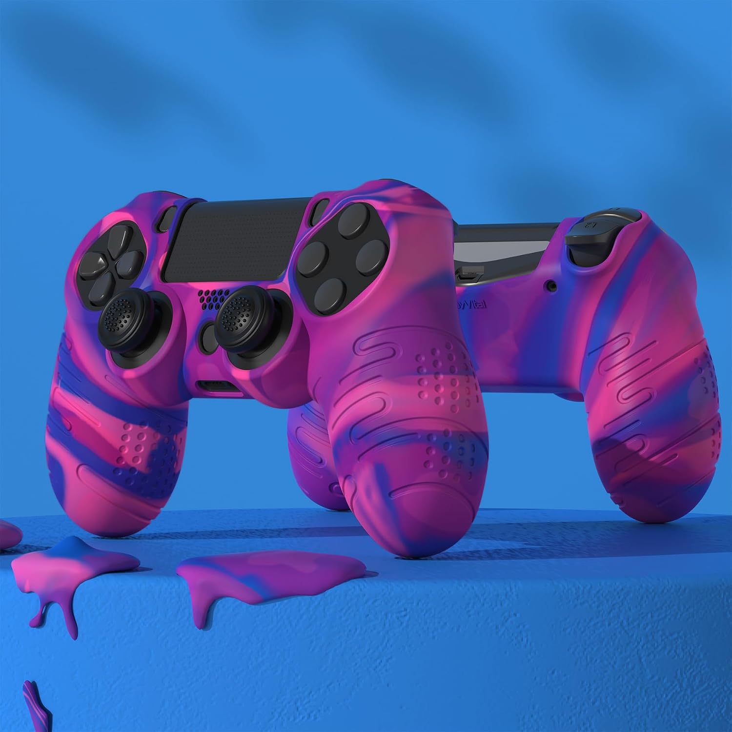 Thumbnail 6 de PlayVital PS4 Controller Silicone Cover