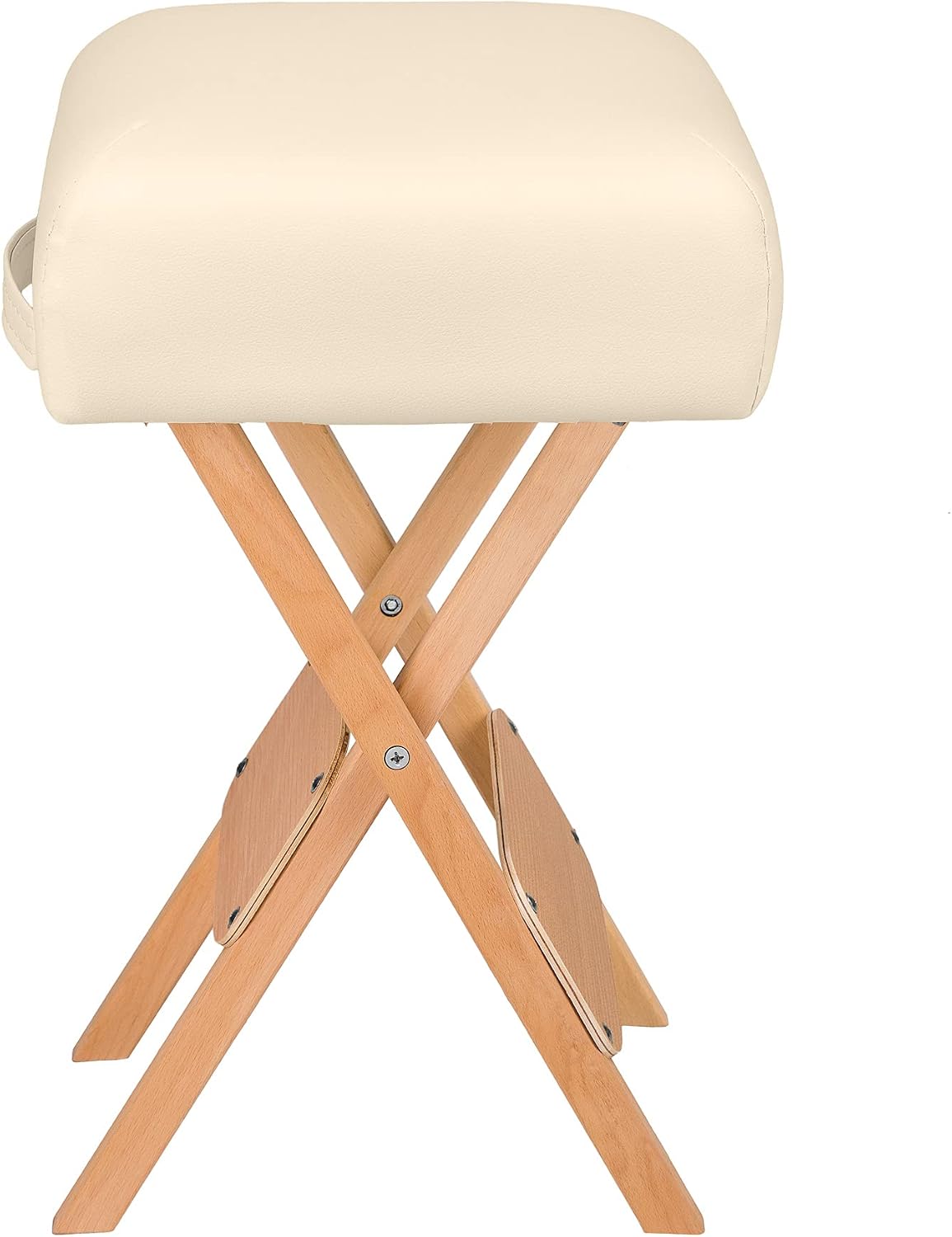 Detalle 2 de tectake 400430 pall med två massagerullar, beige